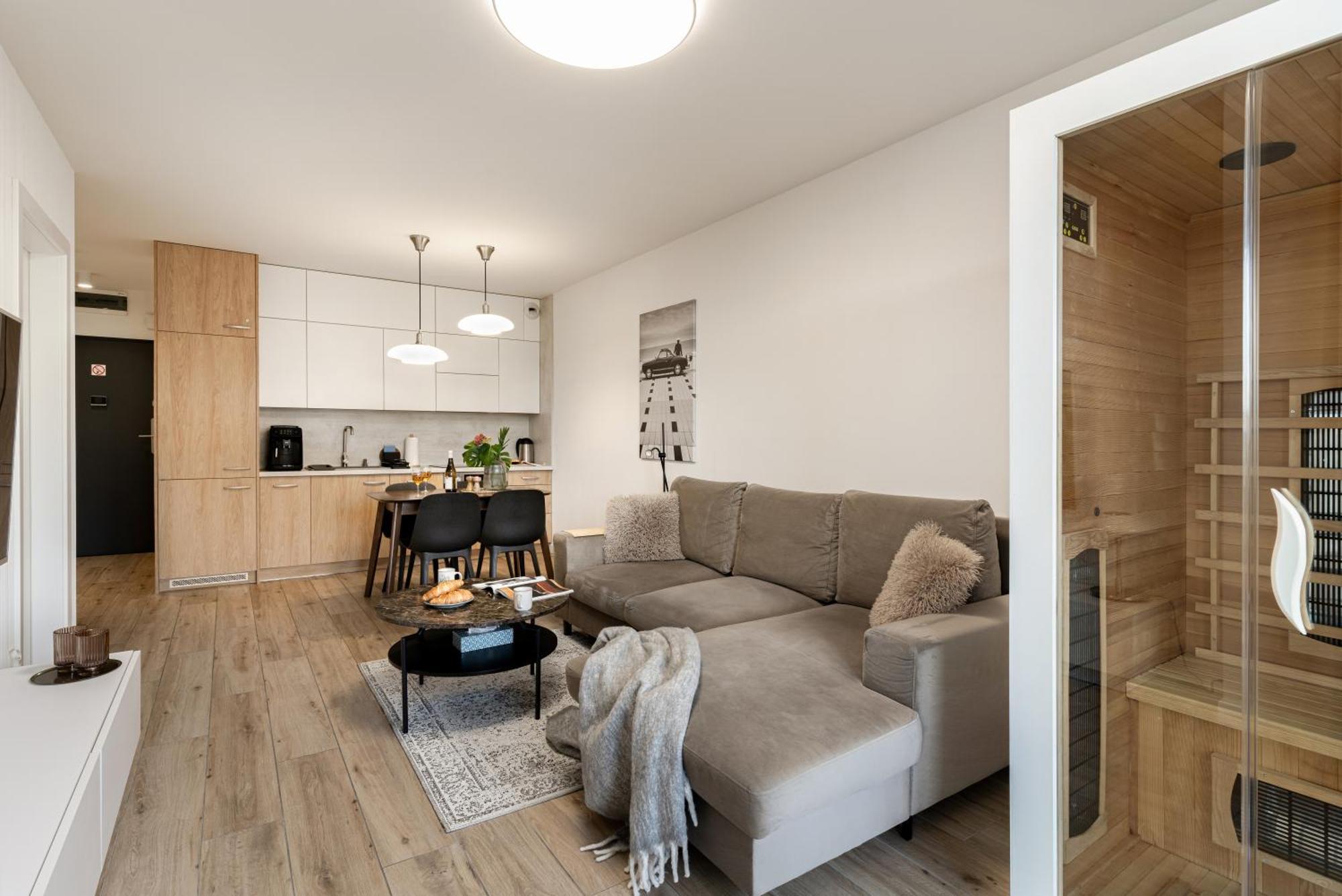 Apartament Z Jacuzzi & Sauna Chillout Kołobrzeg Eksteriør billede